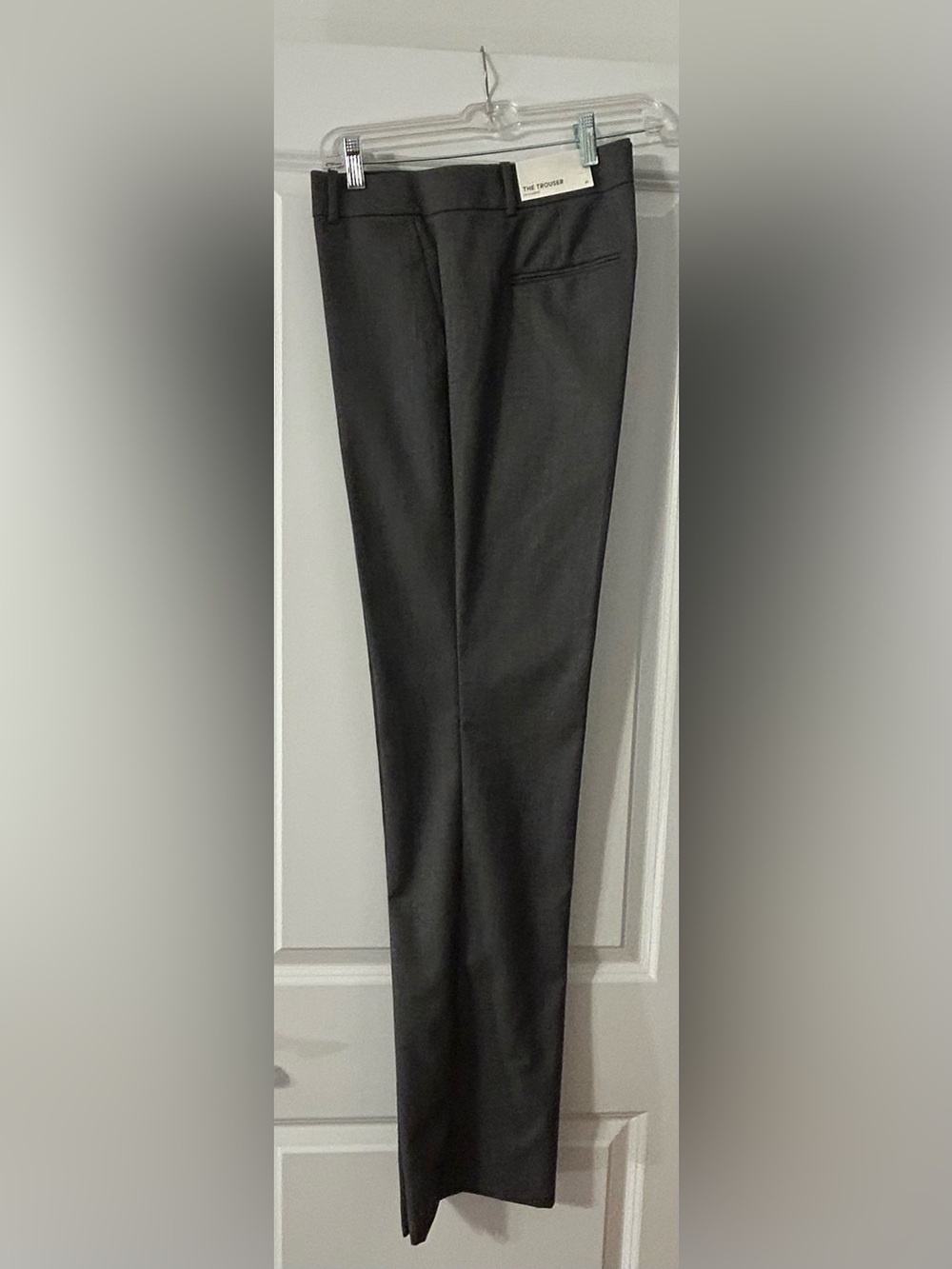 NWT Ann Taylor The Trouser Black Dress Pants Size 8 Tall Career Work